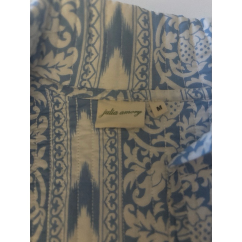 Rare Julia Amory Quilted Dakota Jacket Size M ~ Exellent - Picture 8 of 8